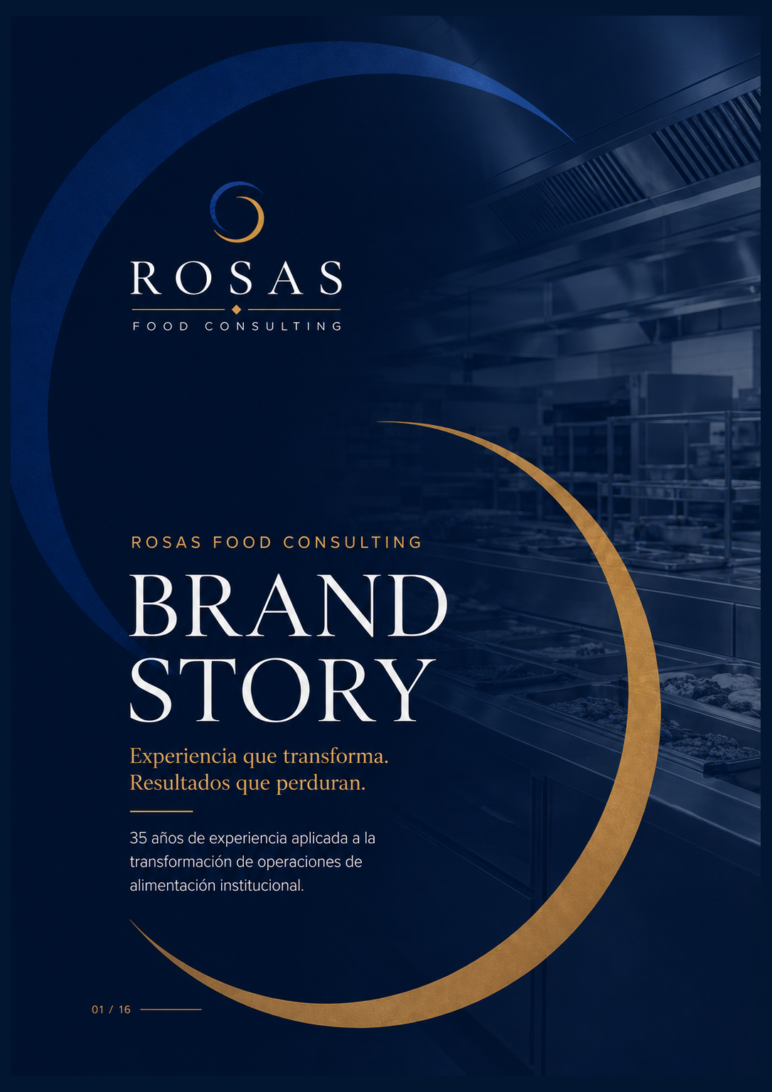 Portada del Brand Story de Rosas Food Consulting